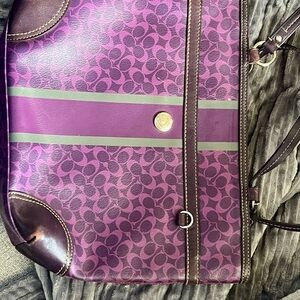 Purple Patterned Women's Bag